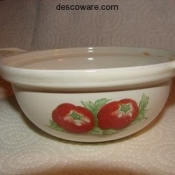 descoware.com-very old small bowl tomato